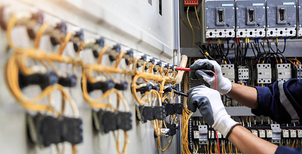 Professional Electrician technician working in Winterville, NC